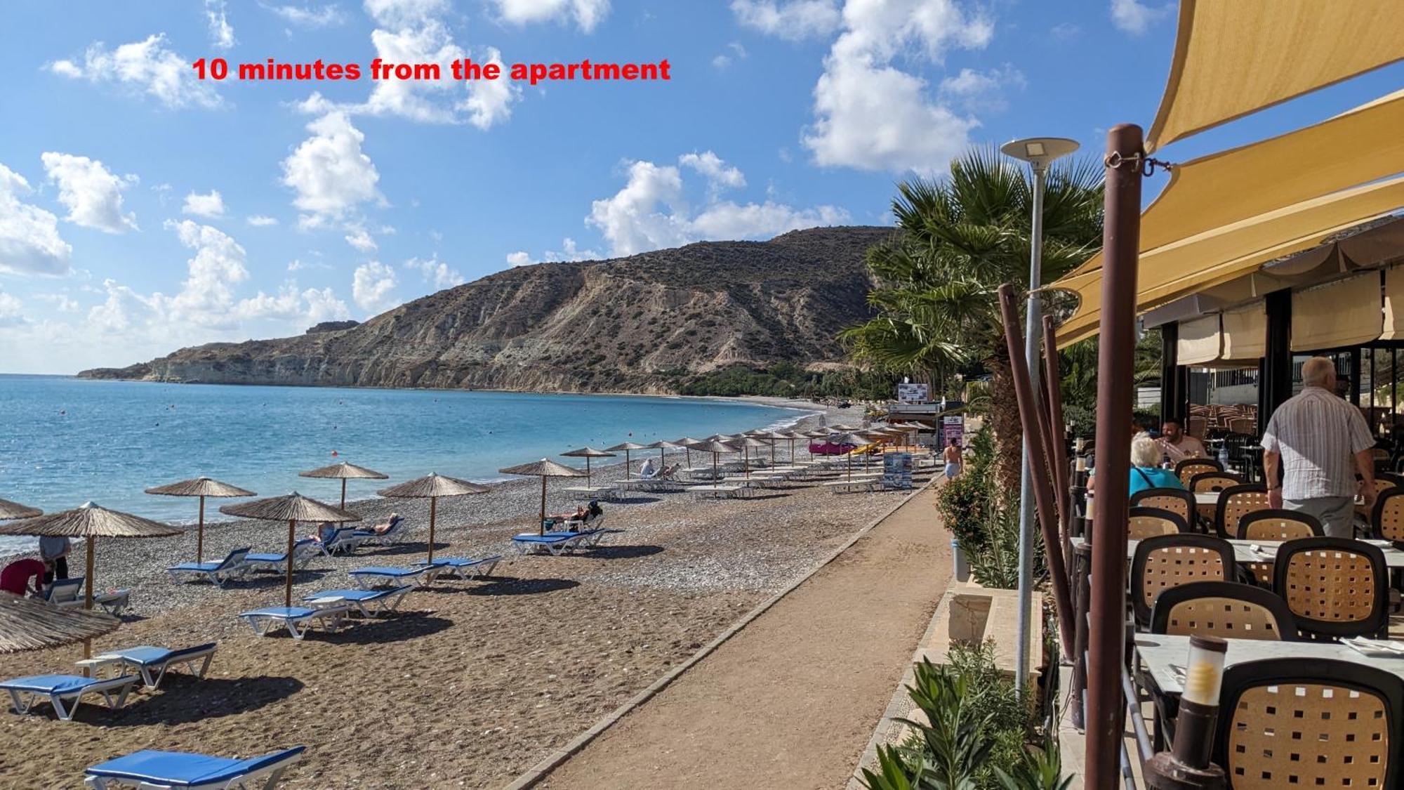 Spacious Contemporary Apartment Pissouri Exteriér fotografie